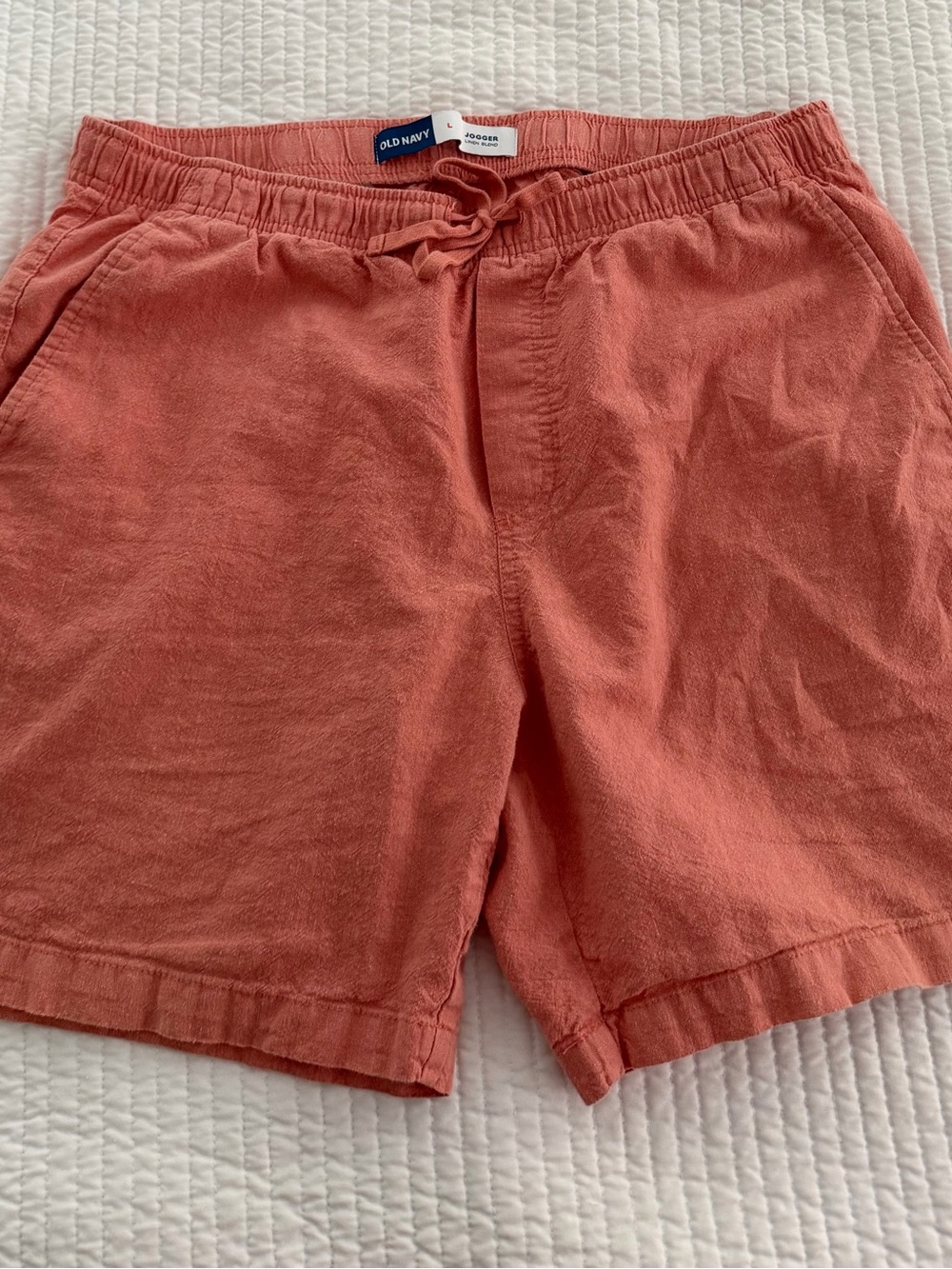Old Navy Coral Drawstring Men’s Shorts